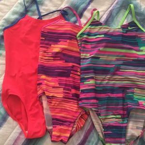 Girls Nike Bathing Suits